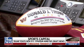 Sports capital: Trump touts new DC stadium amid NFL Draft announcement - Fox News