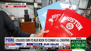 Colleges aim to stem AI cheating with Blue Books