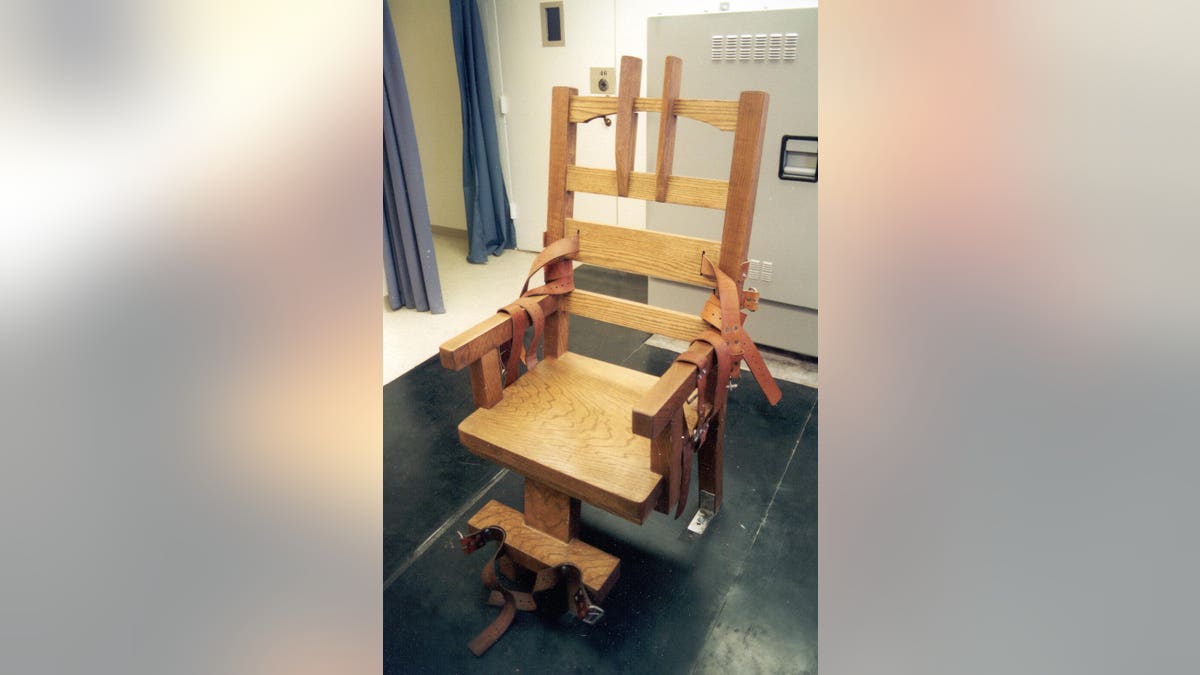Photo of the electric chair used on Florida's death row (Courtesy, Florida Department of Corrections)