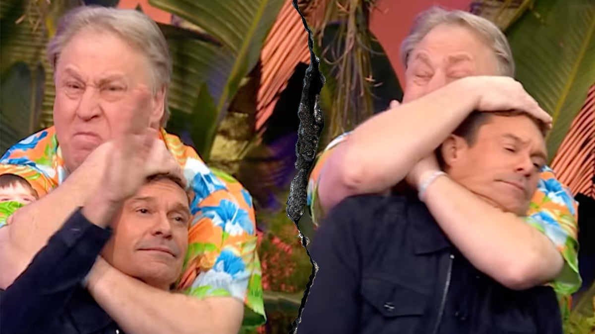 ryan seacrest, headlock