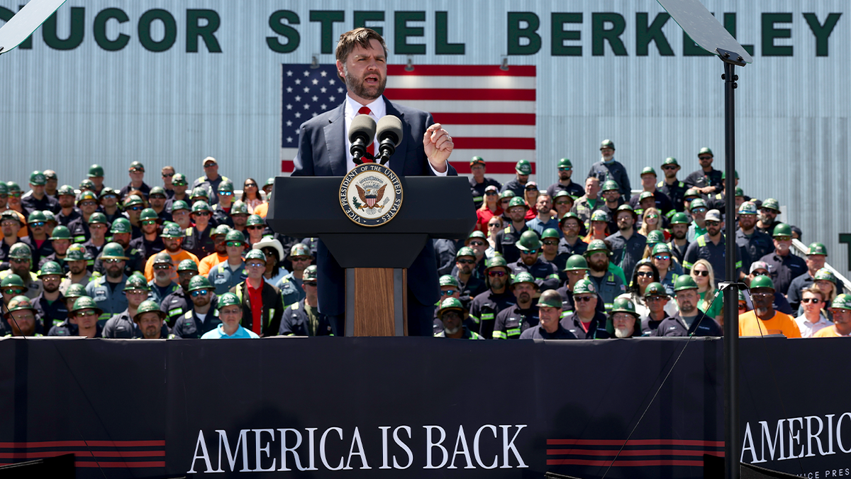 jd vance nucor steel